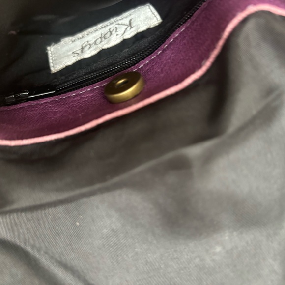 KIPPYS PURPLE STUDDED BELT WALLET - Picture 6 of 6